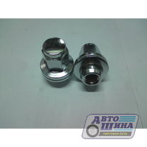 Гайка M12x1.5x32.5 конус, ключ 19, CH (двиг, Ford 341145) арт. N12x1.5x35_ford_19cr