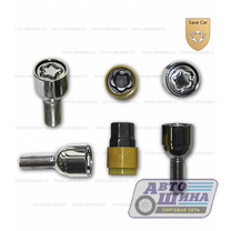 Болт M14x1.5x28 секретный cфера, вращ. кольцо, ключ 17/19, Ni CH (684110X2) арт. Z(SL)