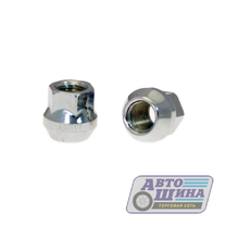 Гайка M12x1.25x20 конус, откытая, ключ 17, CH арт. 300044 Cr