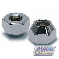 Гайка M12x1.5x16 конус, открытая (без юбки), ключ 19, ZN арт. 600045Z