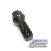 Болт M15x1.25x45, Сфера вращающаяся, неполная резьба, ключ 17, Черный цинк, мерседес, дакромет арт. 089238MB
