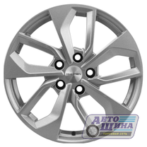 Диски 7.0J17 ET46 D66.6 Khomen Wheels KHW1703 (A4) (5x112) F-Silver (Россия)