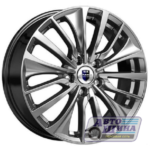 Диски 6.5J17 ET40 D67.1 КиК Flanker (КС751) (4x100) Дарк Платинум, арт.75455 (Россия)