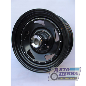 Диски 8.0J15 ET-16  D110.5 IKON SNC008B  (6x139.7) Black арт.9011 (Китай)