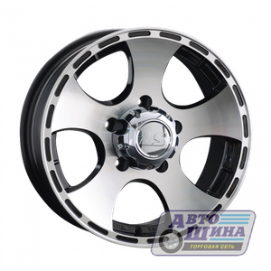 Диски 7.0J16 ET5 D108.5 LS Wheels 886 (LS 795) (5x139.7) BKF (Россия)