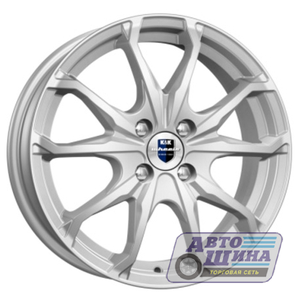 Диски 6.0J16 ET49 D54.1 КиК Brent (КС733) (4x100) Дарк Платинум, арт.r75436 (Россия)