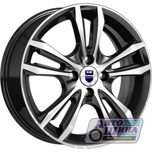 Диски 6.0J16 ET49 D54.1 КиК Samara (КС866) (4x100) Алмаз Черный, арт.r74579SK (Россия)