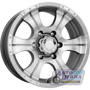 Диски 7.0J15 ET-5 D110.1 КиК Байконур (КС473) (6x139.7) Дарк Платинум, арт.72773 (Россия)