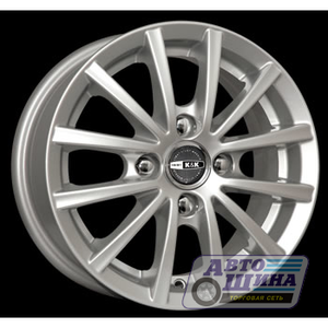 Диски 5.5J13 ET35  D58.6 КиК БАТТЕРФЛЯЙ_  (4x98) Сильвер (КР-К)