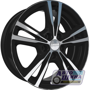 Диски 7.0J17 ET50 D67.1 СКАД Мельбурн (5x114.3) Черный бархат (Россия)