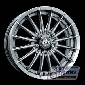 Диски 5.5J14 ET40  D58.6 КиК ИСКРА  (4x98) Блэк Плат (КР-К)