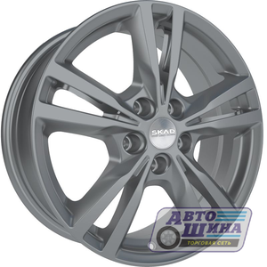 Диски 7.0J17 ET39 D60.1 СКАД Мельбурн (5x114.3) Графит, арт.2070327 (Россия)