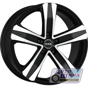 Диски 7.0J17 ET60 D65.1 MAK Stone 5 (5x160) Black Mirror (Италия)