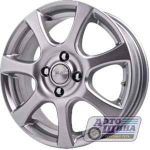 Диски 5.5J15 ET45  D54.1 СКАД Окинава  (4x100) Гальвано арт.1490429 (Россия)