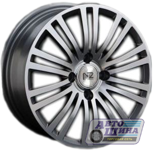 Диски 6.0J14 ET25  D73.1 NZ SH581  (4x108) GMF-серый с полир. (КИТАЙ)