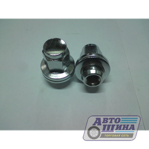 Гайка M12x1.5x32.5 конус, ключ 19, CH (двиг, Ford 341145) арт. N12x1.5x35_ford_19cr