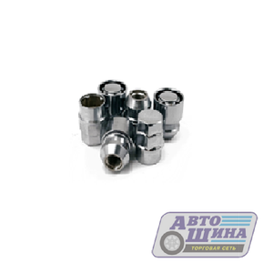 Гайка M12x1.5x34 секретная конус, вращ. кольцо, ключ 19/21, CH арт. AF