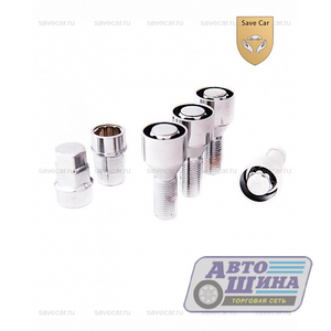 Болт M14x1.5x45 секретный cфера, вращ. кольцо, ключ 17/19, CH (384177X2) арт. Z-2