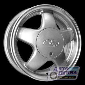 Диски 6.0J14 ET38  D67.1 КиК 5 СПИЦ  (4x100x114.3) Сильвер (РОССИЯ)