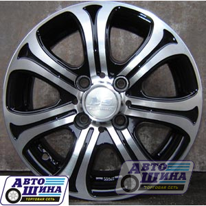 Диски 6.0J14 ET38  LS Wheels LS AT708 (4x98) BKF (ТАЙВАНЬ)