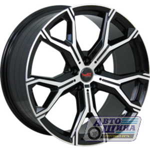 Диски 10.5J21 ET43 D66.6 Replica LA Concept-B537 (5x112) BKF (Китай)