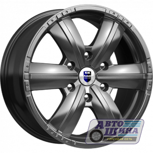 Диски 8.0J18 ET30 D66.1 КиК Окинава (КС469) (6x114.3) Дарк Платинум, арт.72241 (Россия)