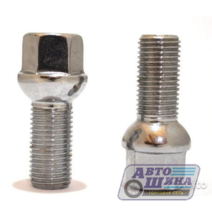 Болт M12x1.5x28 сфера, ключ 17, ZN арт. 085110Z