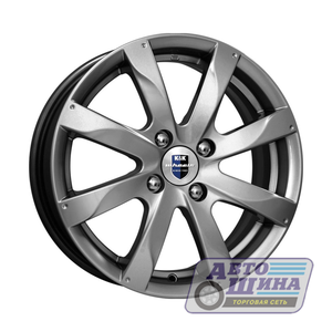 Диски 6.0J15 ET45 D56.6 КиК Джемини (КС617) (4x100) Дарк Платинум (Россия)