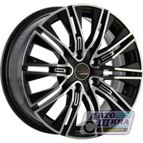 Диски 6.5J15 ET39 D56.6 Replica LA Concept-GN525 (5x105) BKF (Россия)