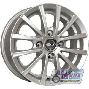 Диски 6.0J15 ET45  D67.1 КиК БАТТЕРФЛЯЙ  (4x114.3) Блэк Плат (КР-К)