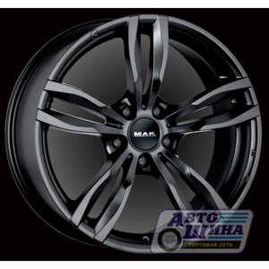 Диски 8.0J18 ET57 D66.6 MAK Luft (5x112) Matt Black (Италия)