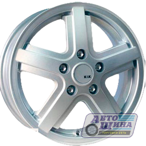 Диски 6.0J15 ET75  D84 КиК ДУЭТ  (5x130) Сильвер (РОССИЯ)