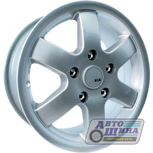 Диски 6.5J15_ ET42  D70.1 КиК ФАВОРИТ (5x112) Сильвер (РОССИЯ)