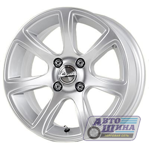 Диски 6.5J15 ET26  D65.1 СКАД Лира  (4x108) Спарк-силвер арт.0820233 без лого. (Россия)