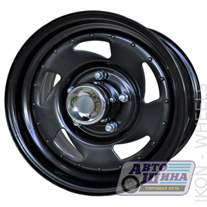 Диски 7.0J16 ET0 D110.5 IKON SNC012B (5x139.7) Black, УАЗ / Suzuki (Китай)