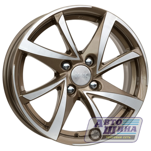 Диски 6.5J15 ET35  D67.1 КиК Игуана (КС546)  (4x100) Алмаз брасс арт.11787 (Россия)