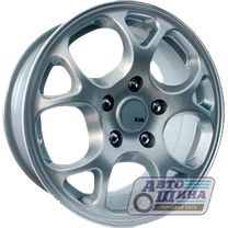 Диски 6.5J15 ET38  D57 КиК Корнет (5x114.3) Сильвер (Россия)