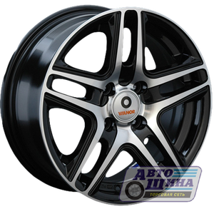 Диски 6.5J15 ET39  D56.6 Vianor VR15  (5x105) BKF (Китай)