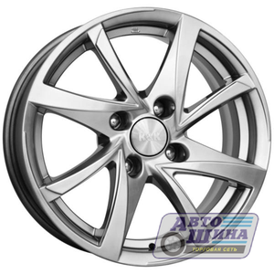 Диски 6.5J15 ET48  D54.1 КиК Игуана (КС546)  (4x100) Блэк Плат арт.10781 (Россия)