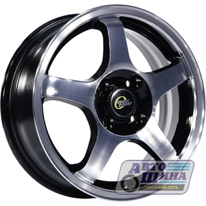 Диски 5.5J14 ET43 D60.1 Cross Street CR-14 (4x100) BKF, C4(A1041)-5514-601-4x100-43BD (Россия)