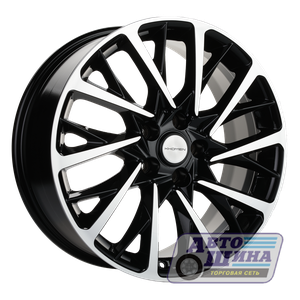 Диски 7.5J18 ET40 D60.1 Khomen Wheels KHW1804 (5x108) Black-FP, (Chery Tiggo) (Россия)