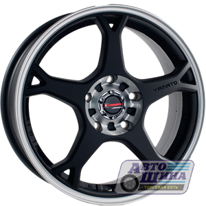 Диски 6.5J16 ET37  D65.1 Yamato MITSUAKI  (5x110) MBLPCP 22 (Y732) (КИТАЙ)