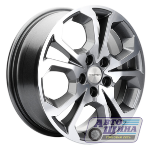 Диски 6.5J17 ET33 D60.1 Khomen Wheels KHW1711 (Chery tigo 7pro) (5x108) Gray-FP (Россия)