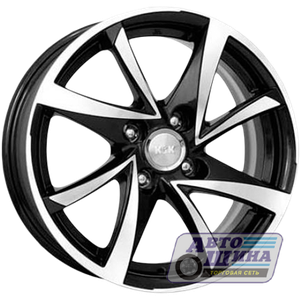 Диски 6.5J16 ET40  D67.1 КиК Игуана (КС558)  (4x100) Алмаз черный арт.7847 (Россия)