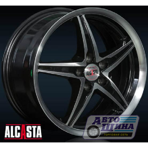 Диски 6.5J16 ET45  D60.1 Alcasta M13  (5x114.3) BKF (Китай)
