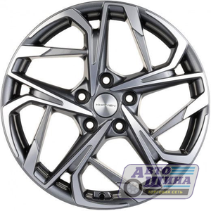 Диски 7.0J17 ET40 D66.1 Khomen Wheels KHW1716 (Qashqai) (5x114.3) Gray-FP (Россия)