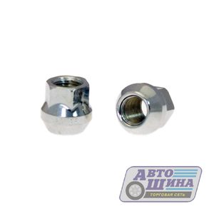 Гайка M12x1.25x20 конус, откытая, ключ 17, CH арт. 300044 Cr