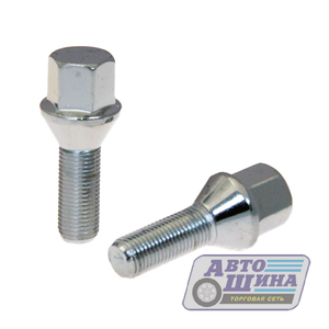 Болт M12x1.25x28 конус, ключ 17, CH, 172110 арт. 172110Cr