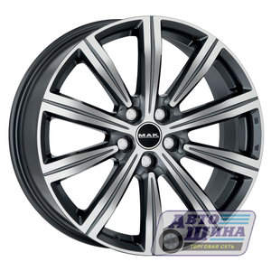 Диски 8.0J19 ET45 D63.4 MAK Birmingham (5x108) Gun Metal Mirror Face (Италия)
