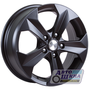 Диски 6.5J16 ET45  D66.1 СКАД ГРАНИТ  (5x114.3) Черный-матовый арт.0980530 (РОССИЯ)